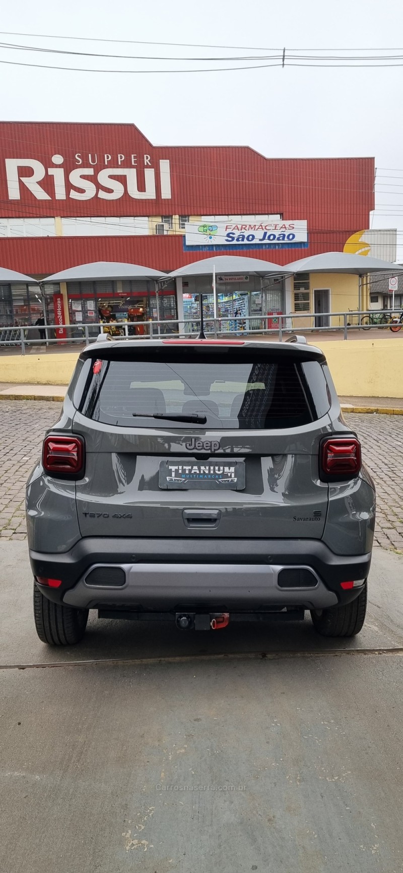 RENEGADE 1.3 S T270 16V TURBO FLEX 4X4 4P AUTOMÁTICO - 2023 - SãO FRANCISCO DE PAULA