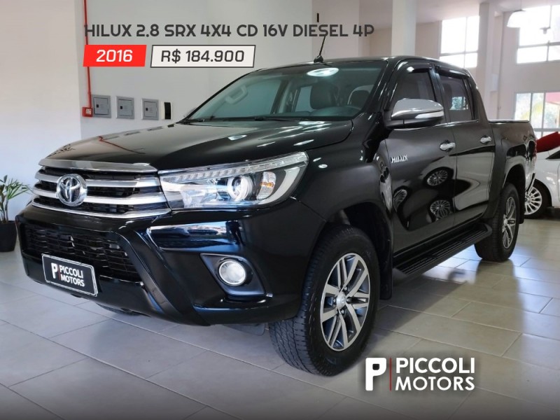 HILUX 2.8 SRX 4X4 CD 16V DIESEL 4P AUTOMÁTICO - 2016 - CAXIAS DO SUL