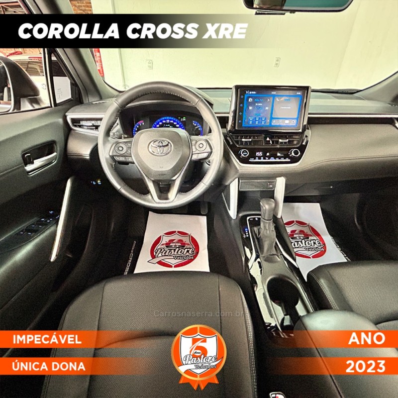 COROLLA 2.0 CROSS XRE 16V FLEX 4P AUTOMÁTICO - 2023 - VACARIA