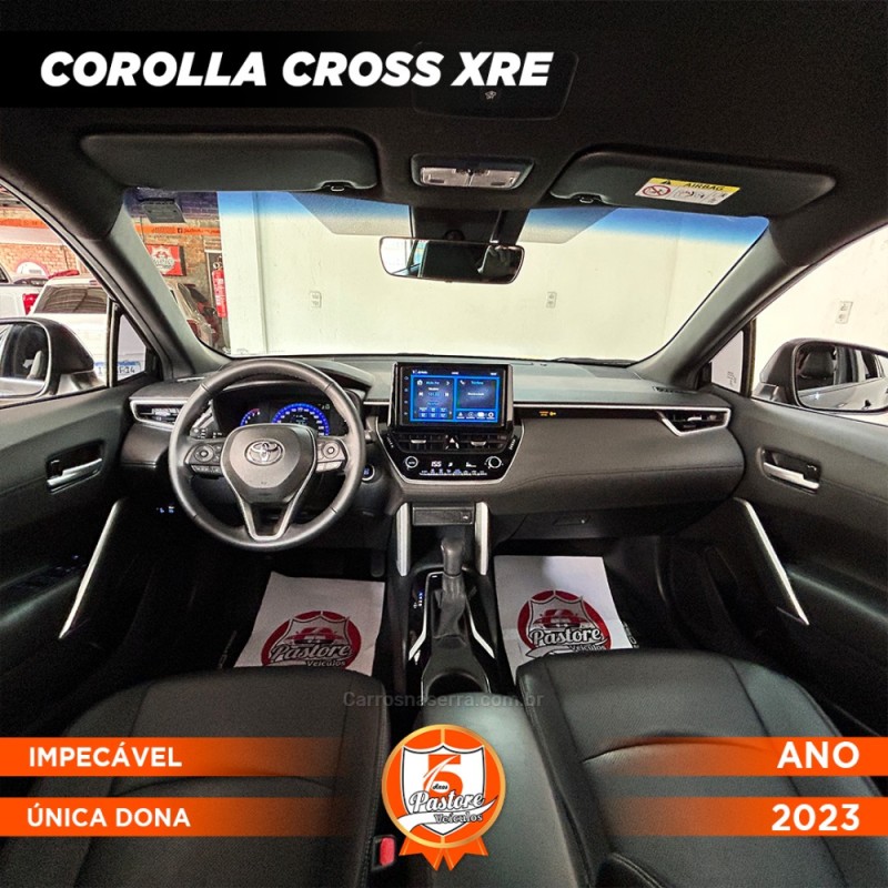 COROLLA 2.0 CROSS XRE 16V FLEX 4P AUTOMÁTICO - 2023 - VACARIA