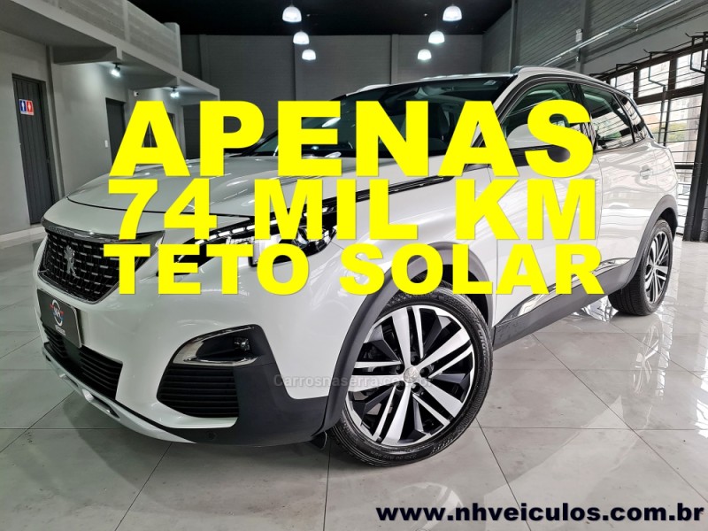 3008 1.6 griffe thp 16v gasolina 4p automatico 2018 novo hamburgo