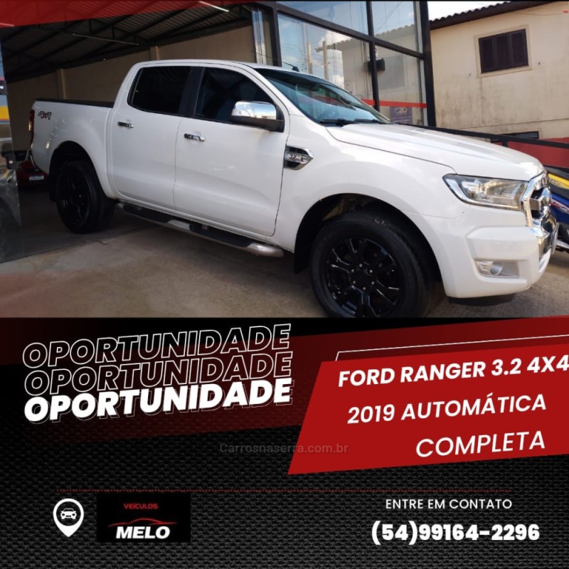 RANGER 3.2 XLT 4X4 CD 20V DIESEL 4P AUTOMÁTICO - 2019 - VACARIA