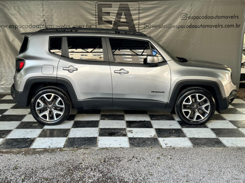 RENEGADE 1.8 16V FLEX LONGITUDE 4P AUTOMÁTICO - 2019 - NOVA PRATA