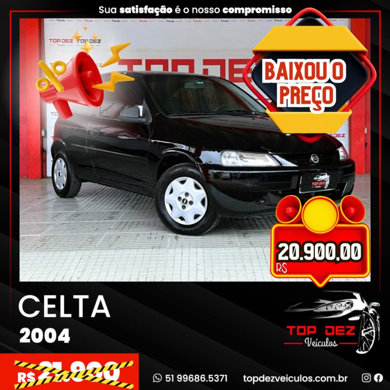 celta 1.0 mpfi vhc super 8v gasolina 2p manual 2004 sao sebastiao do cai