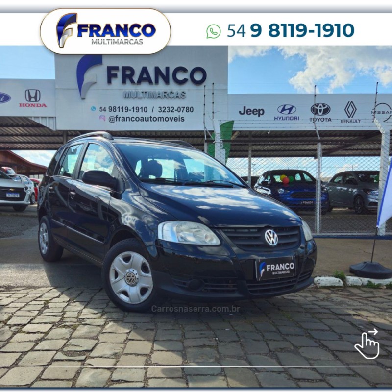 SPACEFOX 1.6 MI TREND 8V FLEX 4P MANUAL - 2010 - VACARIA