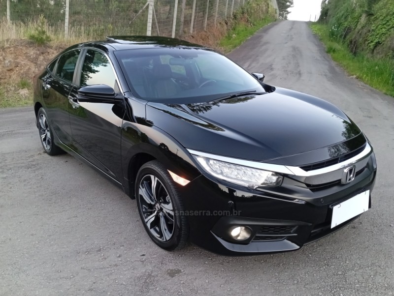 CIVIC 1.5 16V TOURING TURBO GASOLINA 4P AUTOMÁTICO - 2018 - CAXIAS DO SUL