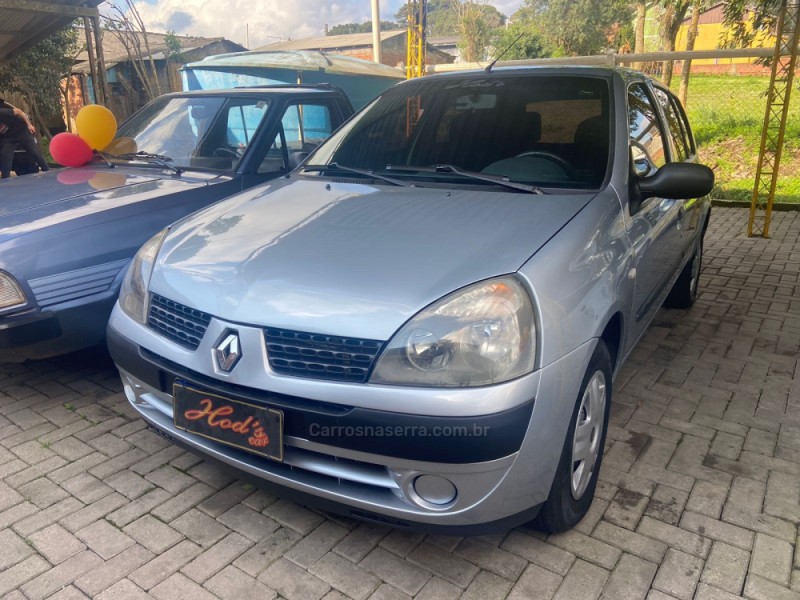 CLIO 1.6 EXPRESSION 16V FLEX 4P MANUAL - 2005 - CANELA