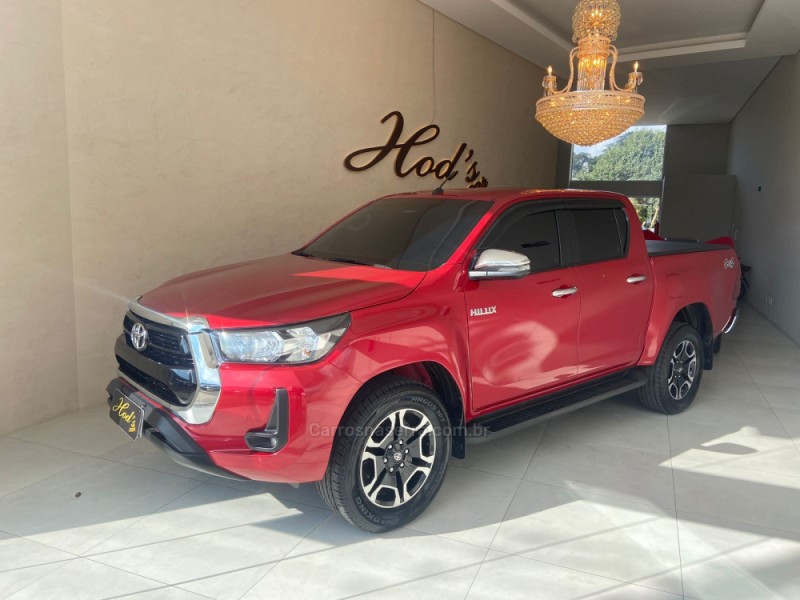 hilux 2.8 sr 4x4 cd 16v diesel 4p automatico 2022 canela