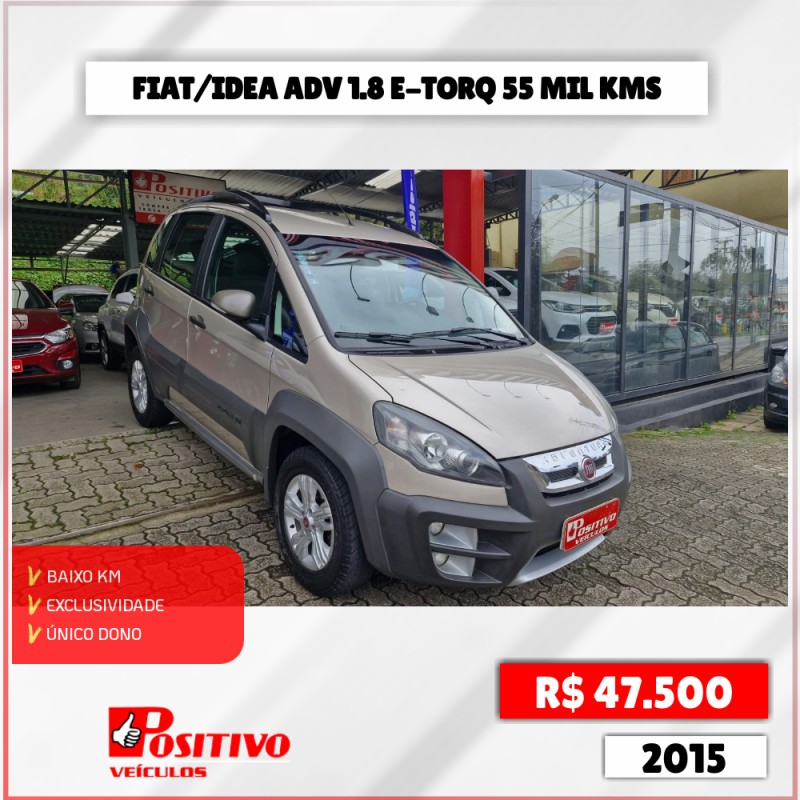 IDEA 1.8 MPI ADVENTURE 16V FLEX 4P MANUAL - 2015 - CAXIAS DO SUL