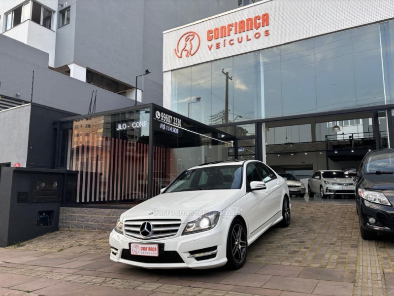 C 250 2.0 CGI SPORT TURBO 16V GASOLINA 4P AUTOMÁTICO - 2014 - BENTO GONçALVES