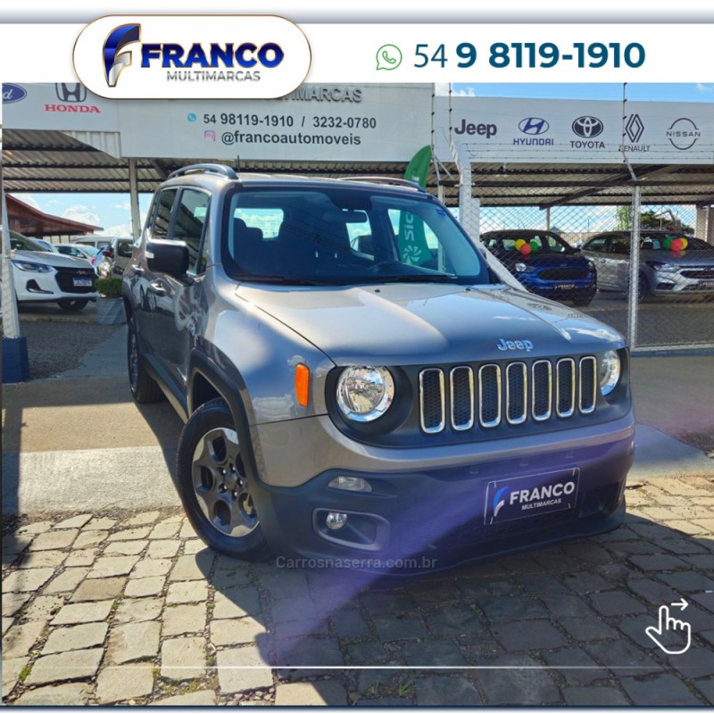 RENEGADE 1.8 16V FLEX LONGITUDE 4P AUTOMÁTICO - 2021 - VACARIA