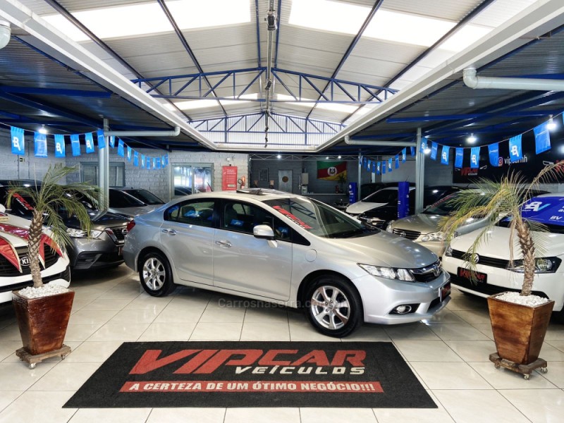 CIVIC 1.8 EXS 16V FLEX 4P AUTOMÁTICO - 2013 - ESTâNCIA VELHA