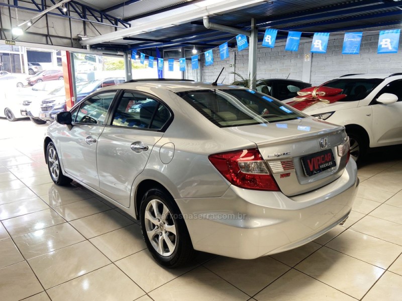 CIVIC 1.8 EXS 16V FLEX 4P AUTOMÁTICO - 2013 - ESTâNCIA VELHA