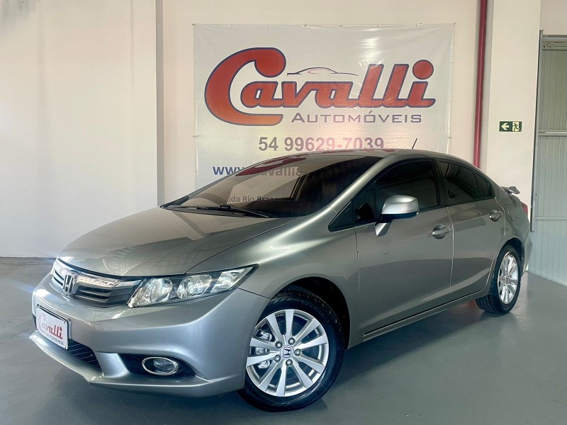 CIVIC 1.8 LXS 16V FLEX 4P MANUAL - 2014 - CAXIAS DO SUL