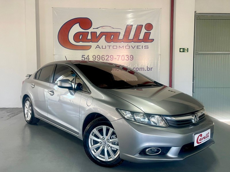 CIVIC 1.8 LXS 16V FLEX 4P MANUAL - 2014 - CAXIAS DO SUL