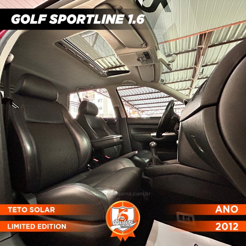 GOLF 1.6 MI SPORTLINE LIMITED EDITION 8V FLEX 4P MANUAL - 2012 - VACARIA