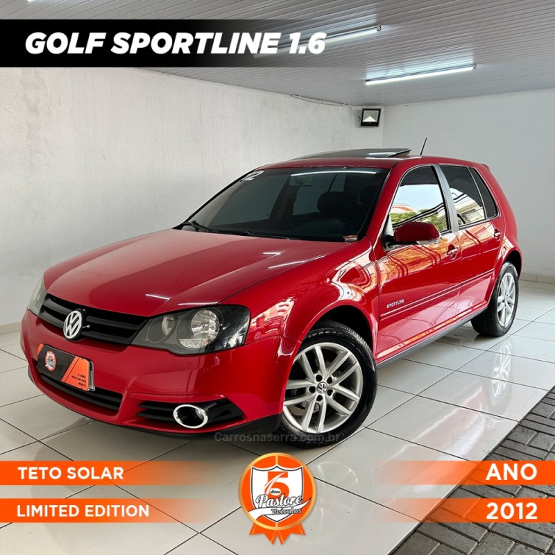 GOLF 1.6 MI SPORTLINE LIMITED EDITION 8V FLEX 4P MANUAL