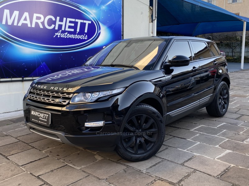 RANGE ROVER EVOQUE 2.0 PURE TECH 4WD 16V GASOLINA 4P AUTOMÁTICO - 2015 - CAXIAS DO SUL