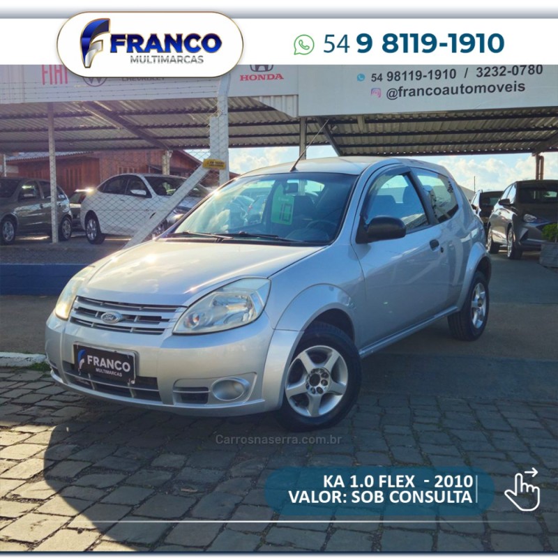 KA 1.0 MPI 8V FLEX 2P MANUAL - 2010 - VACARIA