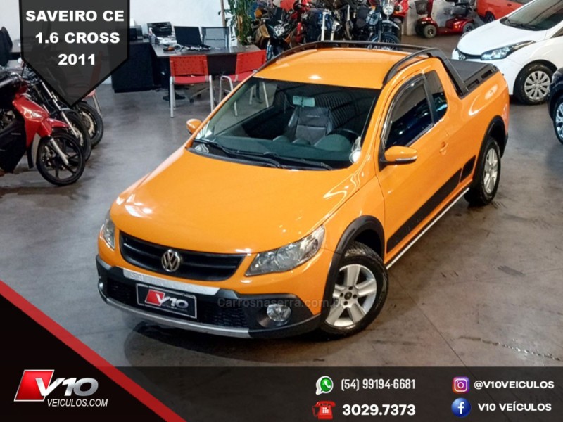 SAVEIRO 1.6 CROSS CE 8V FLEX 2P MANUAL - 2011 - CAXIAS DO SUL