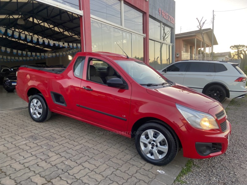 MONTANA 1.4 MPFI LS CS 8V FLEX 2P MANUAL - 2012 - NOVA PRATA