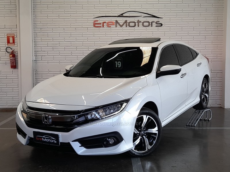 CIVIC 1.5 16V TOURING TURBO GASOLINA 4P AUTOMÁTICO - 2019 - ERECHIM