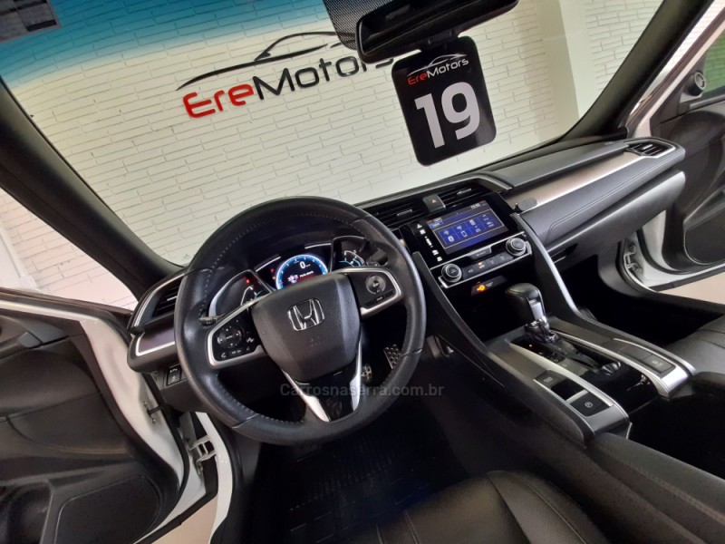 CIVIC 1.5 16V TOURING TURBO GASOLINA 4P AUTOMÁTICO - 2019 - ERECHIM