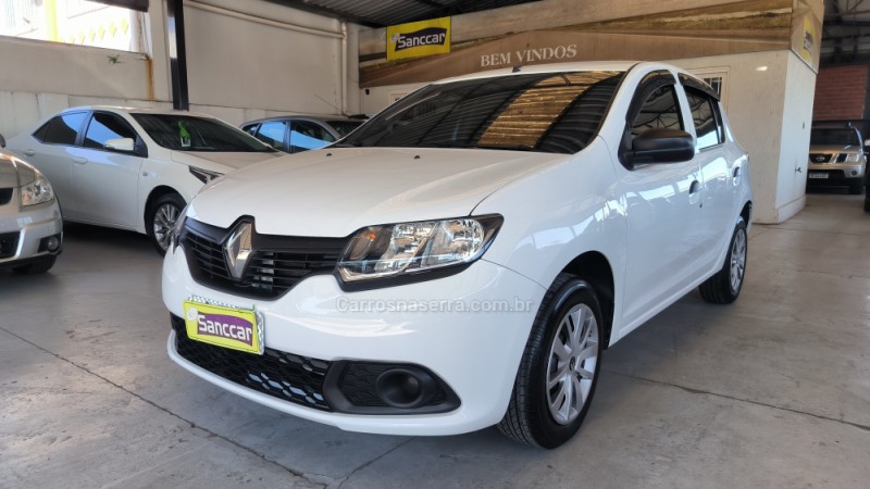 SANDERO 1.0 AUTHENTIQUE 12V FLEX 4P MANUAL - 2019 - SANTA CRUZ DO SUL