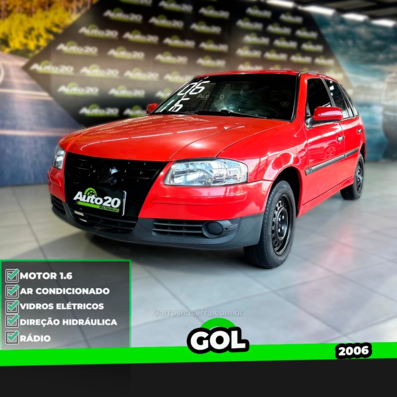 GOL 1.6 MI POWER 8V FLEX 4P MANUAL - 2006 - TAQUARA