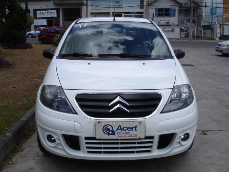 C3 1.4 I GLX 8V FLEX 4P MANUAL - 2012 - CAXIAS DO SUL