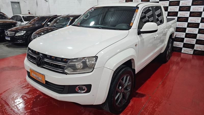 AMAROK 2.0 TRENDLINE 4X4 CD 16V TURBO INTERCOOLER DIESEL 4P AUTOMÁTICO - 2015 - CAXIAS DO SUL