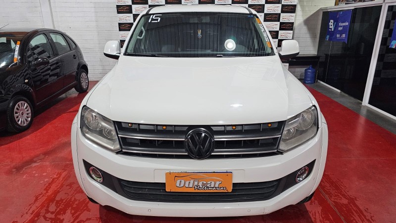 AMAROK 2.0 TRENDLINE 4X4 CD 16V TURBO INTERCOOLER DIESEL 4P AUTOMÁTICO - 2015 - CAXIAS DO SUL