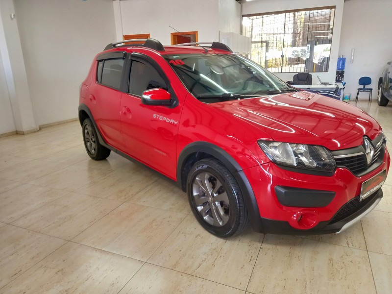 sandero 1.6 stepway 16v flex 4p manual 2016 caxias do sul