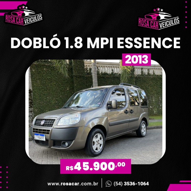 DOBLÓ 1.8 MPI ESSENCE 16V FLEX 7P MANUAL - 2013 - CAXIAS DO SUL