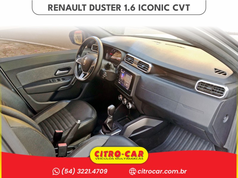 DUSTER 1.6 ICONIC 16V FLEX 4P AUTOMÁTICO - 2021 - CAXIAS DO SUL