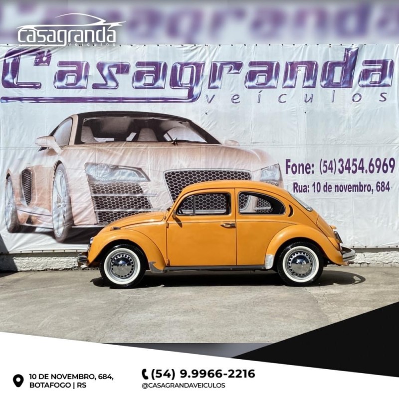 FUSCA 1.3 8V GASOLINA 2P MANUAL - 1975 - BENTO GONçALVES