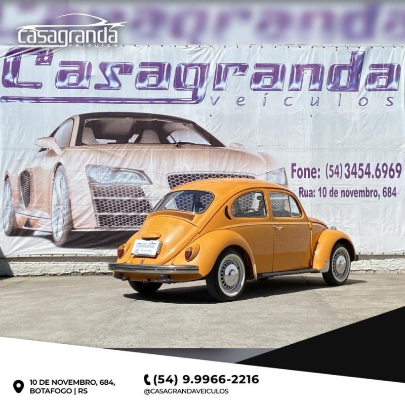 FUSCA 1.3 8V GASOLINA 2P MANUAL - 1975 - BENTO GONçALVES