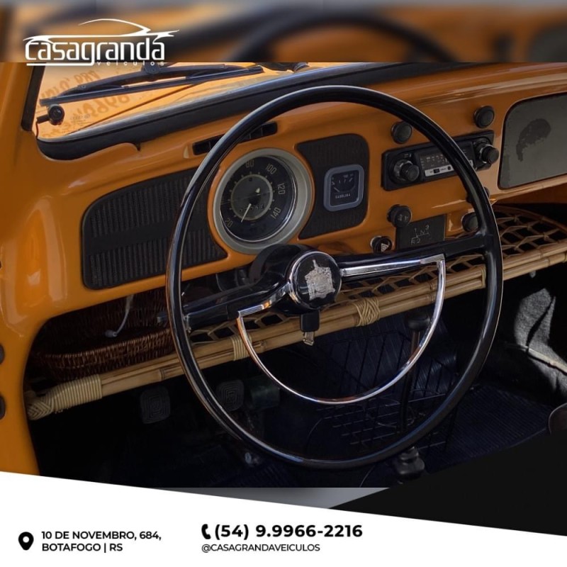 FUSCA 1.3 8V GASOLINA 2P MANUAL - 1975 - BENTO GONçALVES