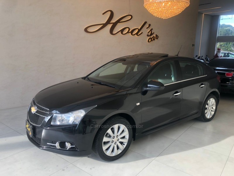 CRUZE 1.8 LTZ 16V FLEX 4P AUTOMÁTICO - 2013 - CANELA