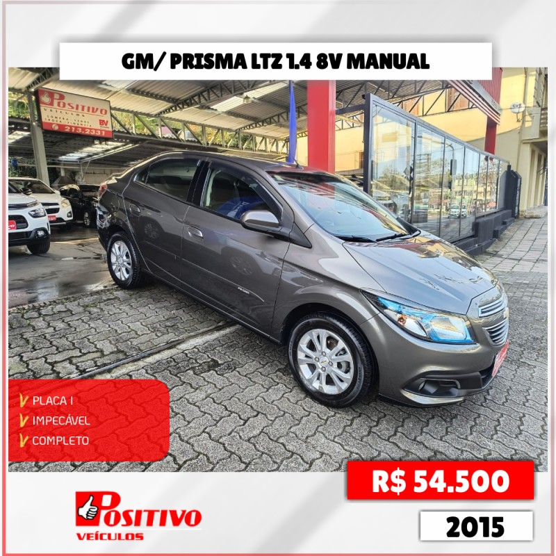 prisma 1.4 mpfi ltz 8v flex 4p manual 2015 caxias do sul