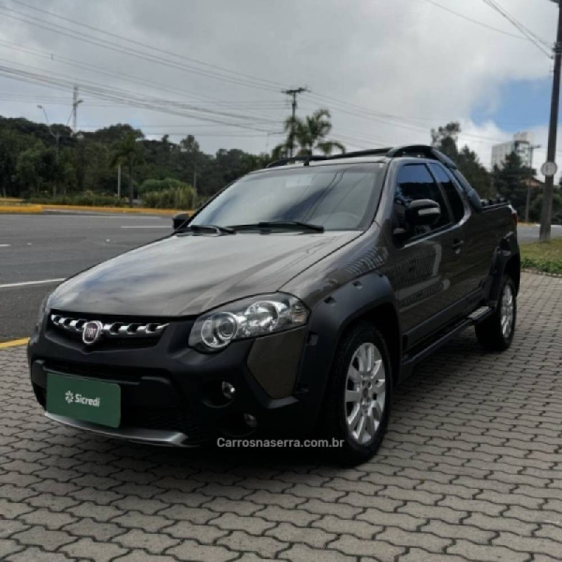 strada 1.8 mpi adventure ce 16v flex 2p automatizado 2016 caxias do sul