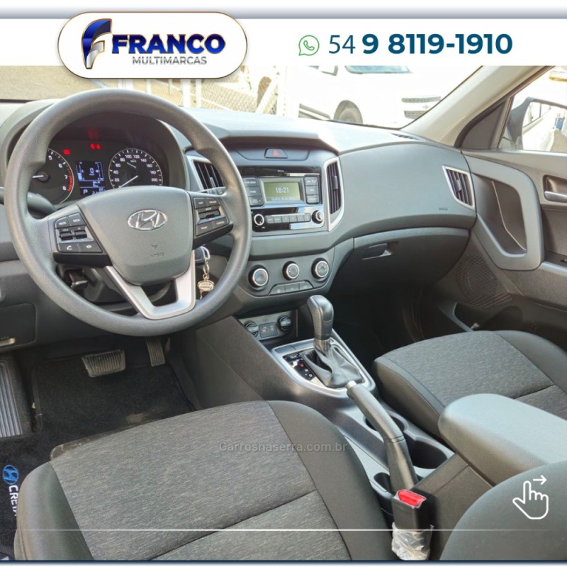 CRETA 1.6 16V ACTION FLEX 4P AUTOM - 2021 - VACARIA