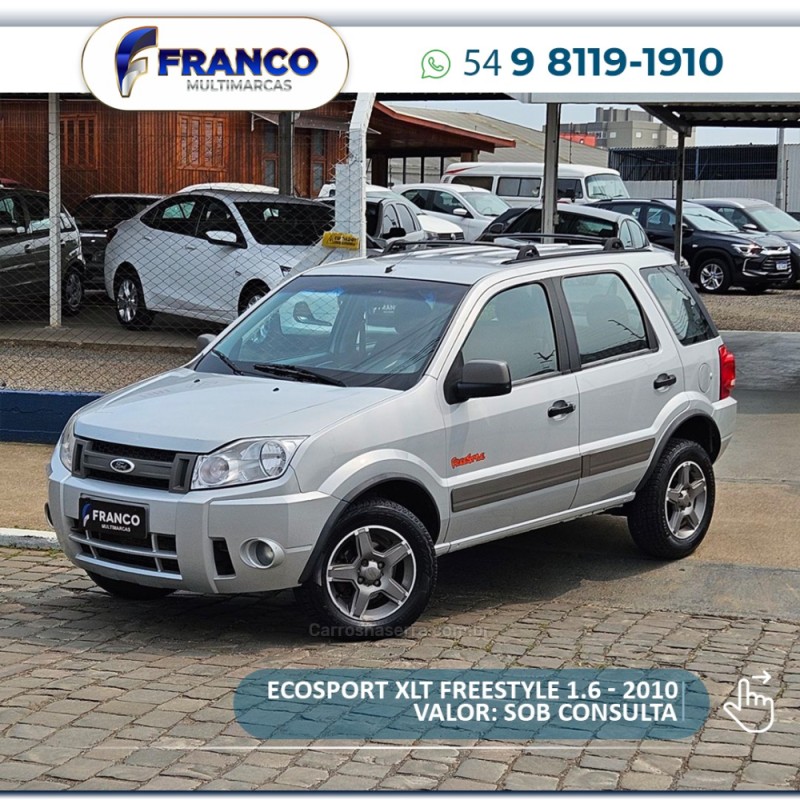 ECOSPORT 1.6 XLT FREESTYLE 8V FLEX 4P MANUAL