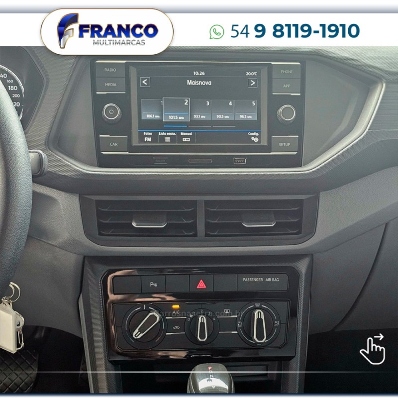 T-CROSS 1.0 TSI 12V FLEX 4P AUTOMÁTICO - 2020 - VACARIA