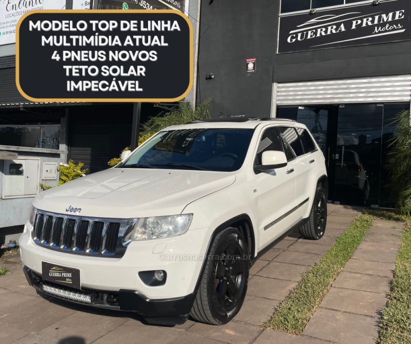 GRAND CHEROKEE 3.6 LIMITED 4X4 V6 24V GASOLINA 4P AUTOMATICO - 2011 - CAXIAS DO SUL