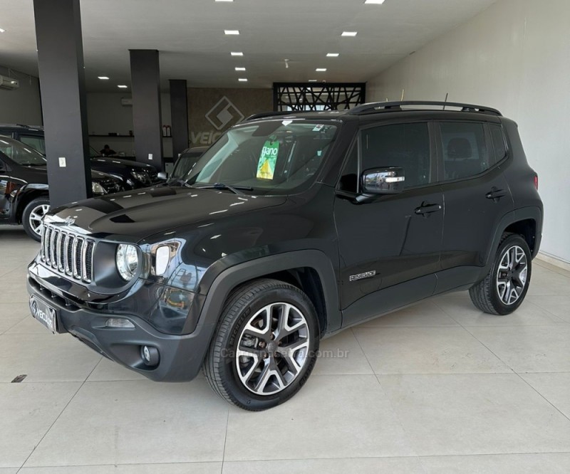 RENEGADE 2.0 16V TURBO DIESEL LONGITUDE 4P 4X4 AUTOMÁTICO - 2019 - ENCANTADO