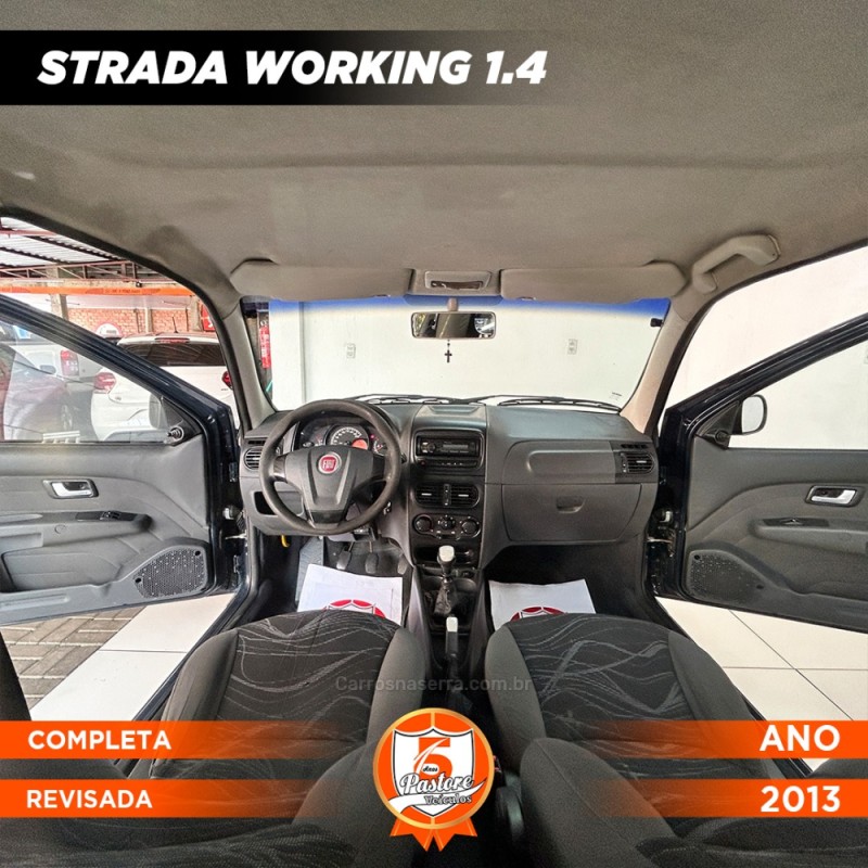 STRADA 1.4 MPI WORKING CE 8V FLEX 2P MANUAL - 2013 - VACARIA