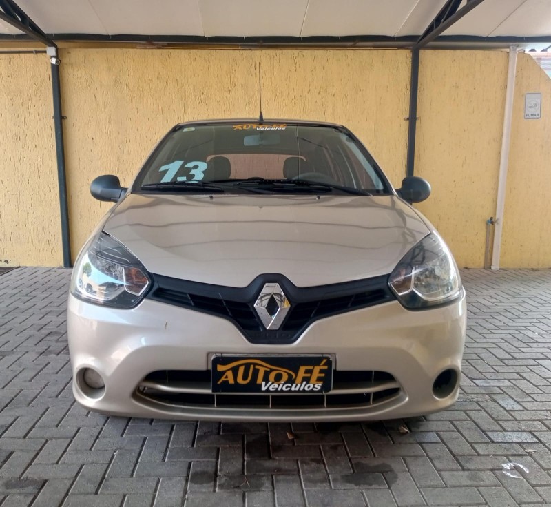 CLIO 1.0 EXPRESSION 16V FLEX 4P MANUAL - 2013 - CANELA