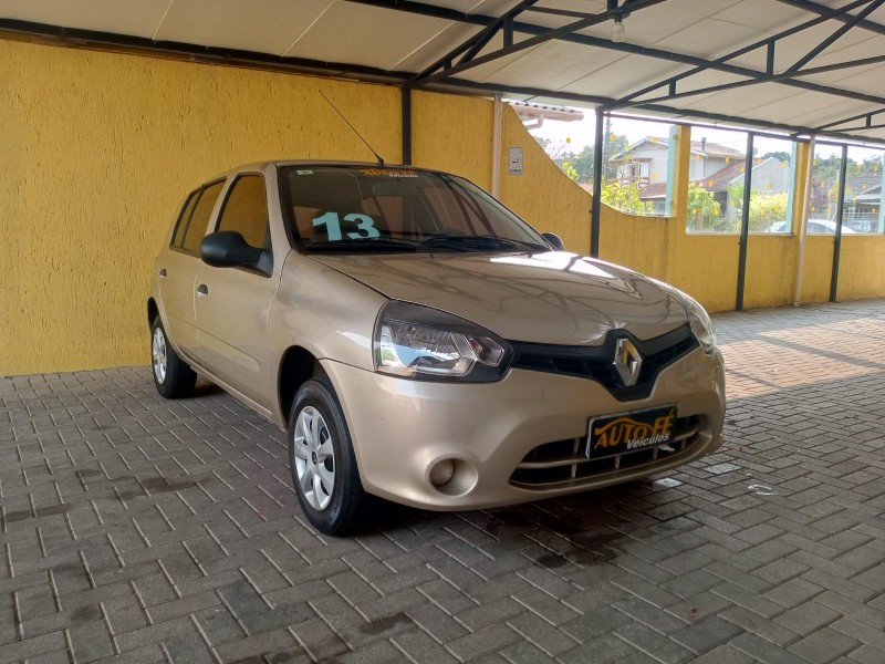 CLIO 1.0 EXPRESSION 16V FLEX 4P MANUAL - 2013 - CANELA