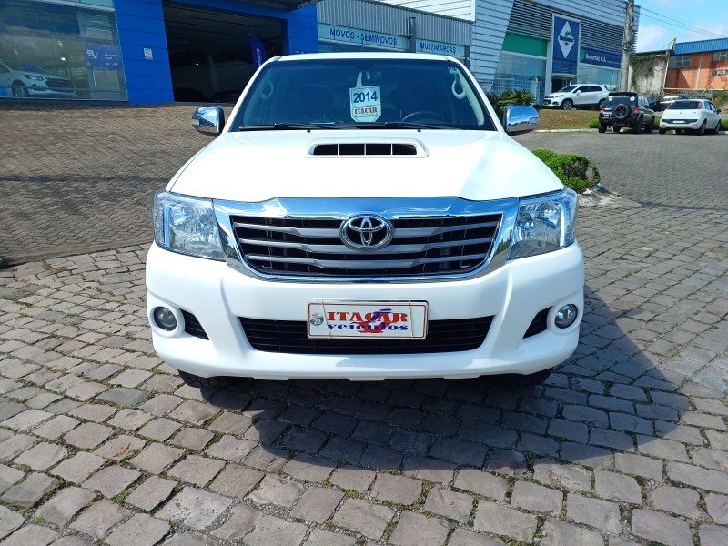 HILUX 3.0 SRV 4X4 CD 16V TURBO INTERCOOLER DIESEL 4P AUTOMÁTICO - 2014 - FLORES DA CUNHA